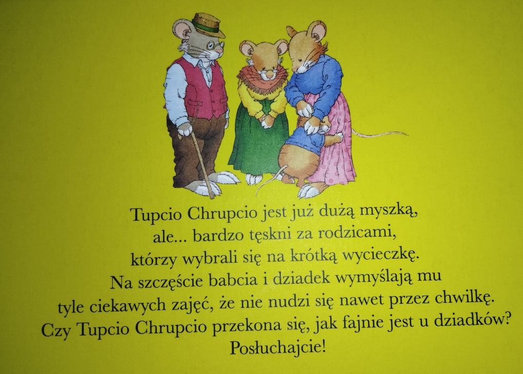 Tupcio chrupcio zestaw 4 książek