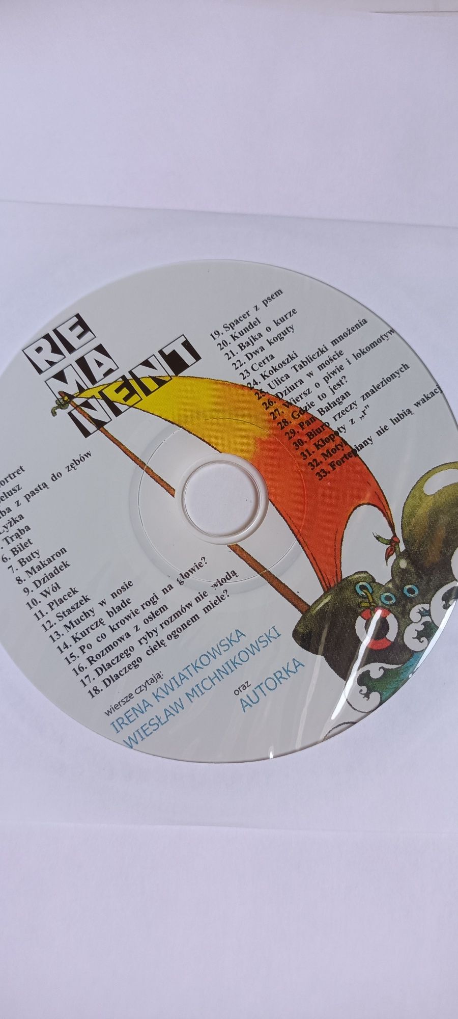 Remanent Wanda Chotomska książka z płytą CD