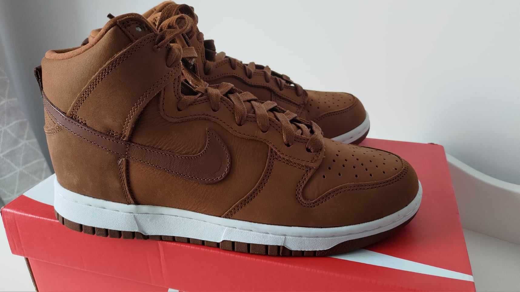 Sneakers - Buty Nike Women's Dunk High Premium MF "Pecan"