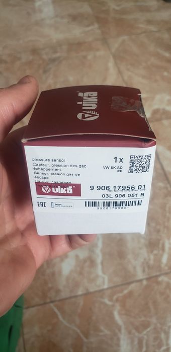 датчик вихлопних газів суперб 3