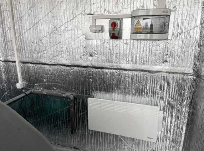 kontener ze zbiornikiem na wodę 6000 l, zbiornik na wodę, kontener