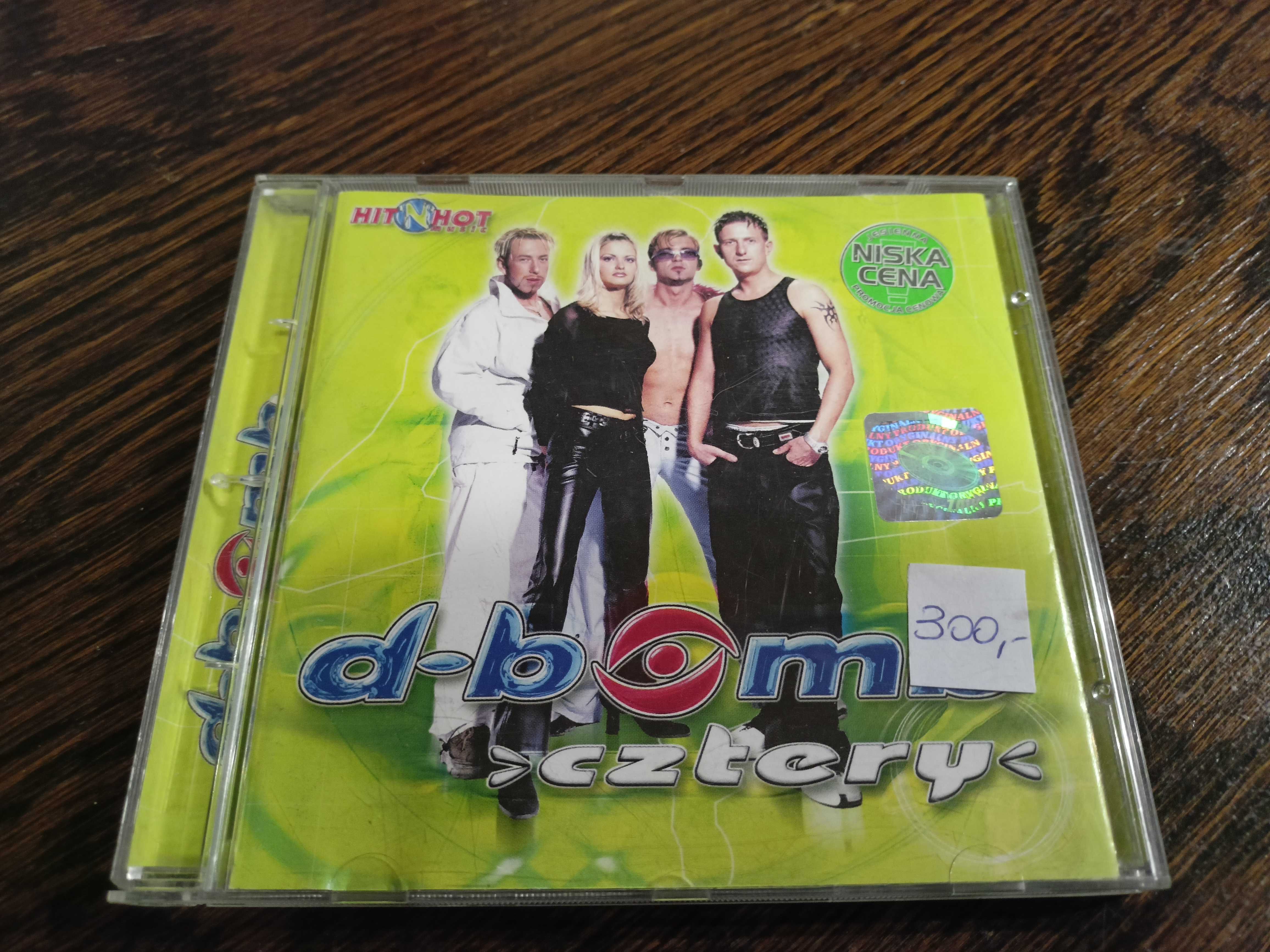 D-BOMB - CZTERY ( Ela , Złoty Deszcz ) - album CD