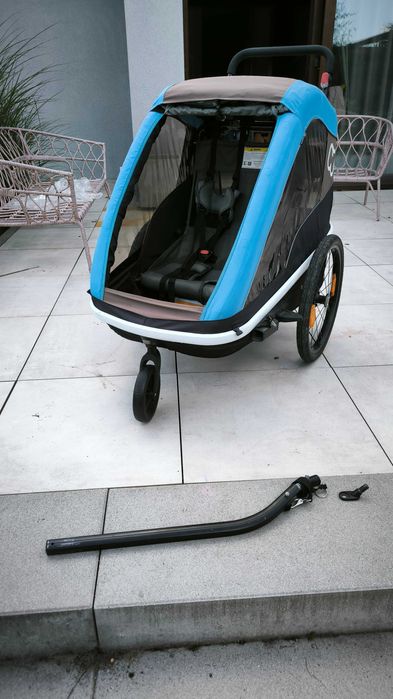 Hamax Avenida Twin – przyczepka dla 2 dzieci | amortyzacja | wysyłka