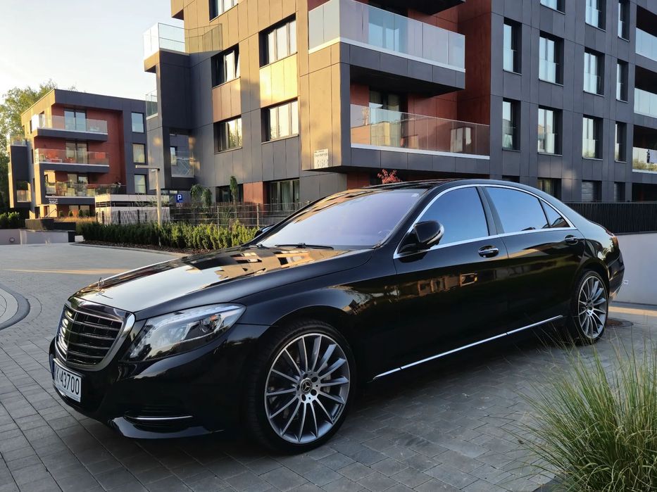 Mercedes-Benz Klasa S S500 4Matic Long 4.7 V8 456 KM | W222 | Radar 360 | Szklany Dach |