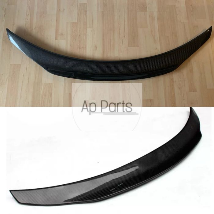 Mercedes w205 c63 aleiron lip spoiler mala amg Preto Brilhante