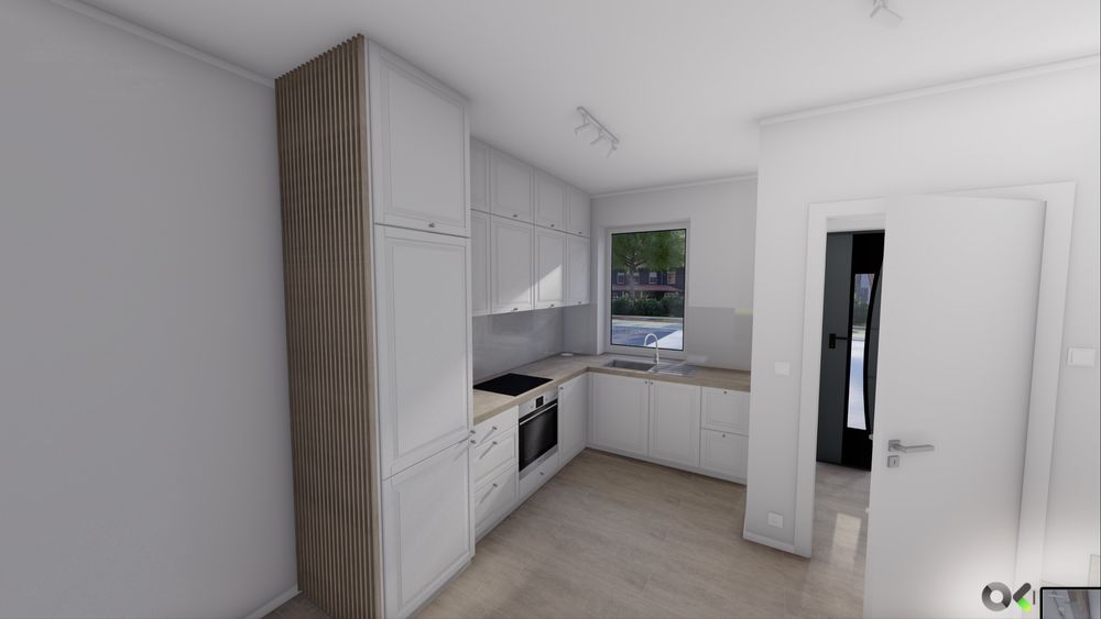 Segment narożny 61 m2 z ogrodem ok. 130 m2, ul. Akacjowa Bieniewice