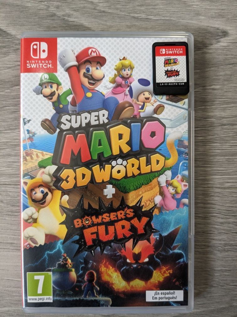 Mário 3D World + Browsers Fury Switch