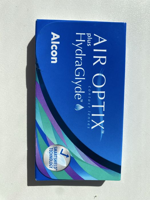 Контактні лінзи Air Optix Plus HydraGlyde 3шт - -3,0