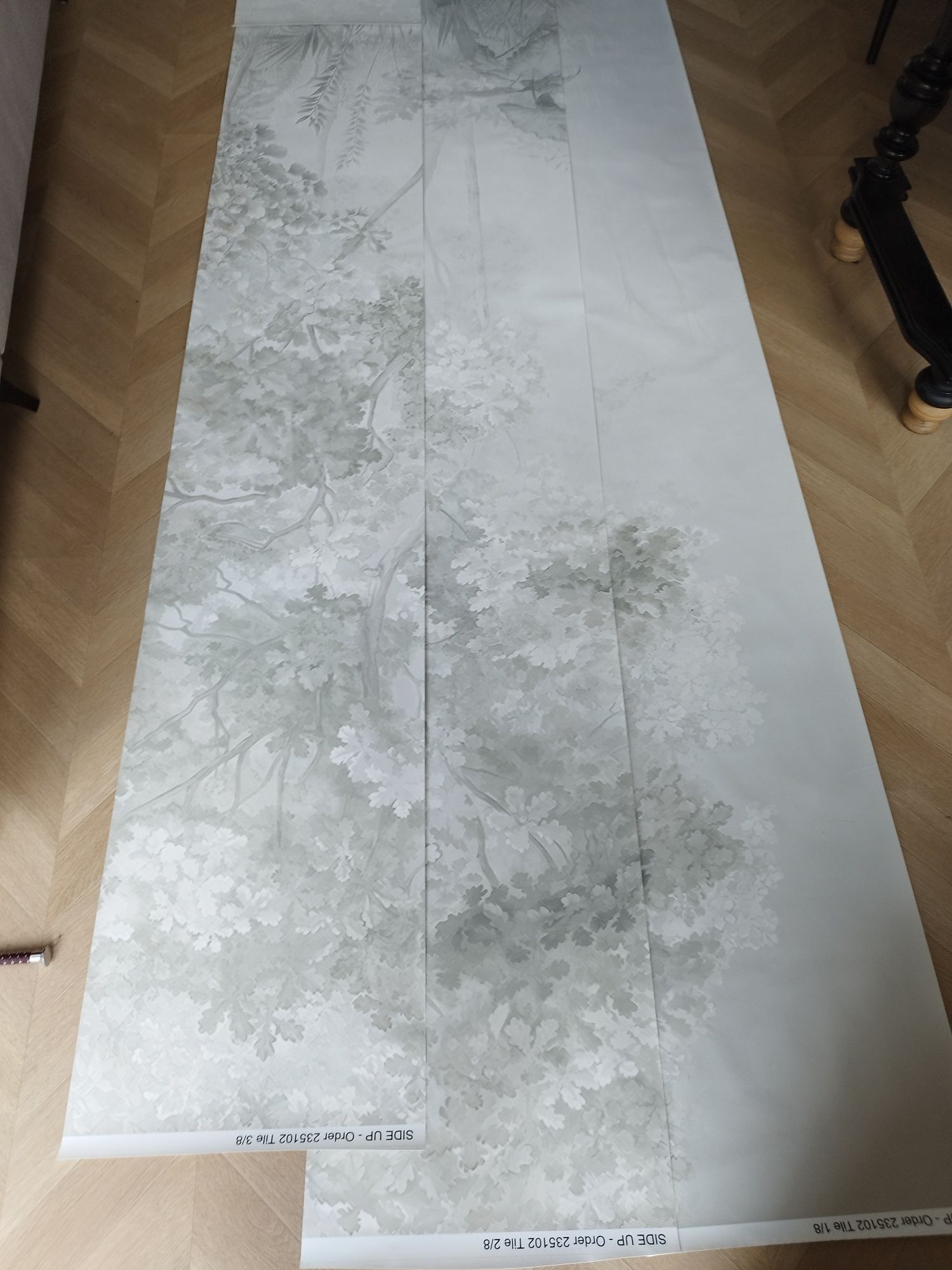 Tapeta uroczy las odcienie Uwalls jasnozielone 360x270