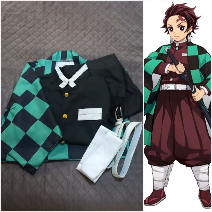 Косплей Танджиро Камадо. Клинок який знищує демонів.