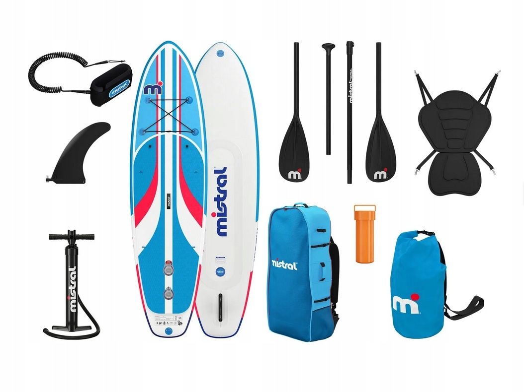 Deska SUP Mistral Allround 10'6" z funkcją kajaka + akcesoria