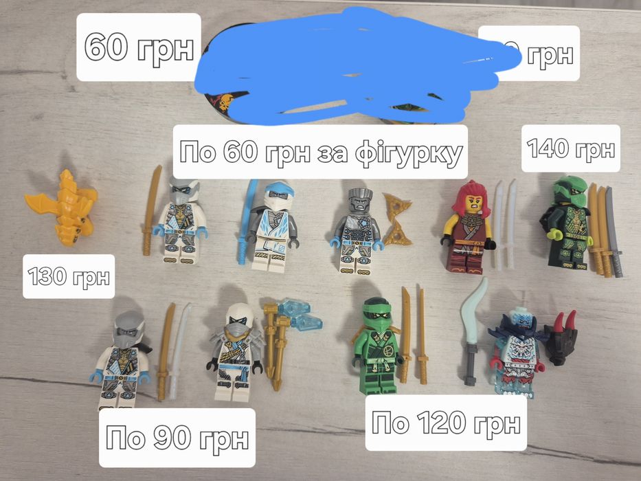 Оригінальні Lego Фігурки по Marvel, Ninjago, DC, City, Dreamzzz, Serie