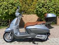 Peugeot Django 125Kat B Piękny Retro PARIS STYLE  Honda Zobacz Wideo TranportRATY