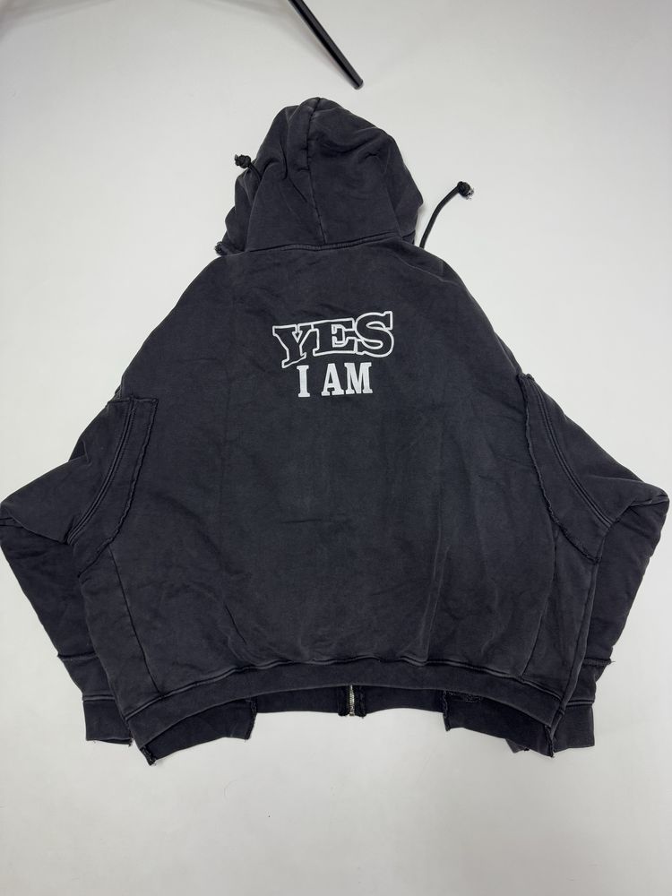 Зіп худі Vetements Fan? Yes, I Am S Zip up