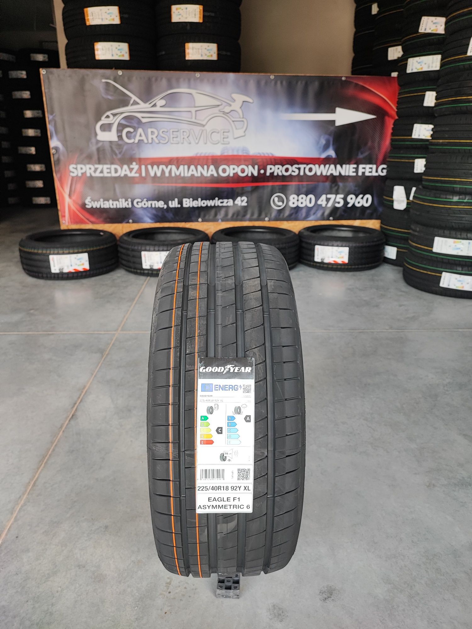 225/40r18 Goodyear F1 Asymetric 6 z 2025