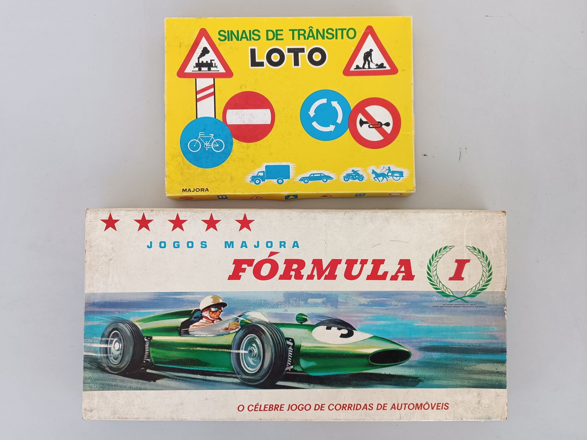 3 Jogos de tabuleiro Formula 1, Estoril e sinais de trânsito
