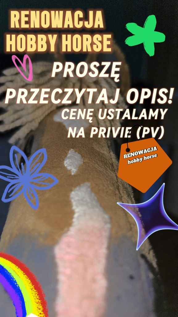 Renowacja dla hobby horse