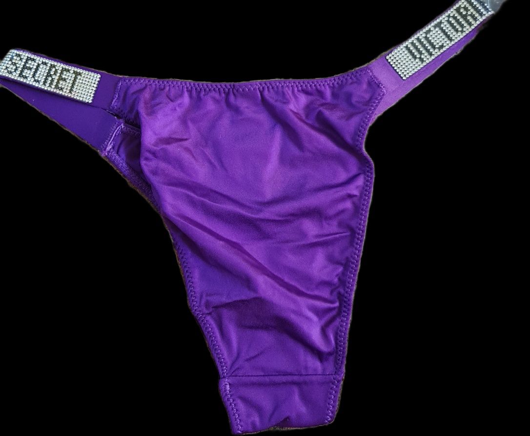 Zestaw bielizny damskiej Victoria's Secret fioletowy 34/ 75C