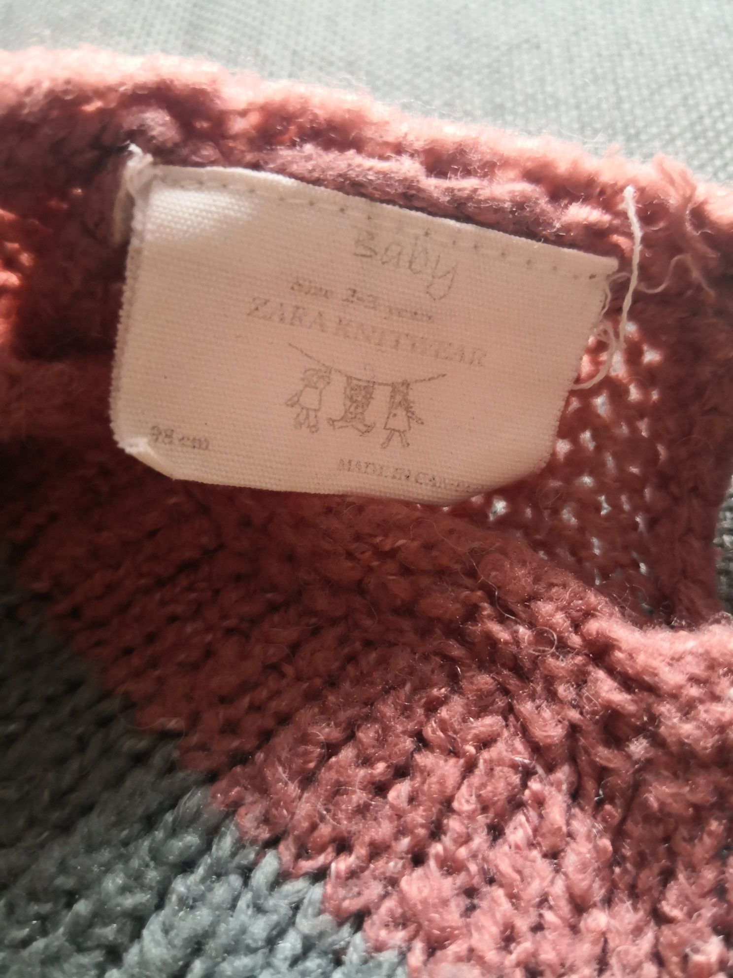 Sweter Zara dla dziewczynki na 98 cm (2-3 latka)