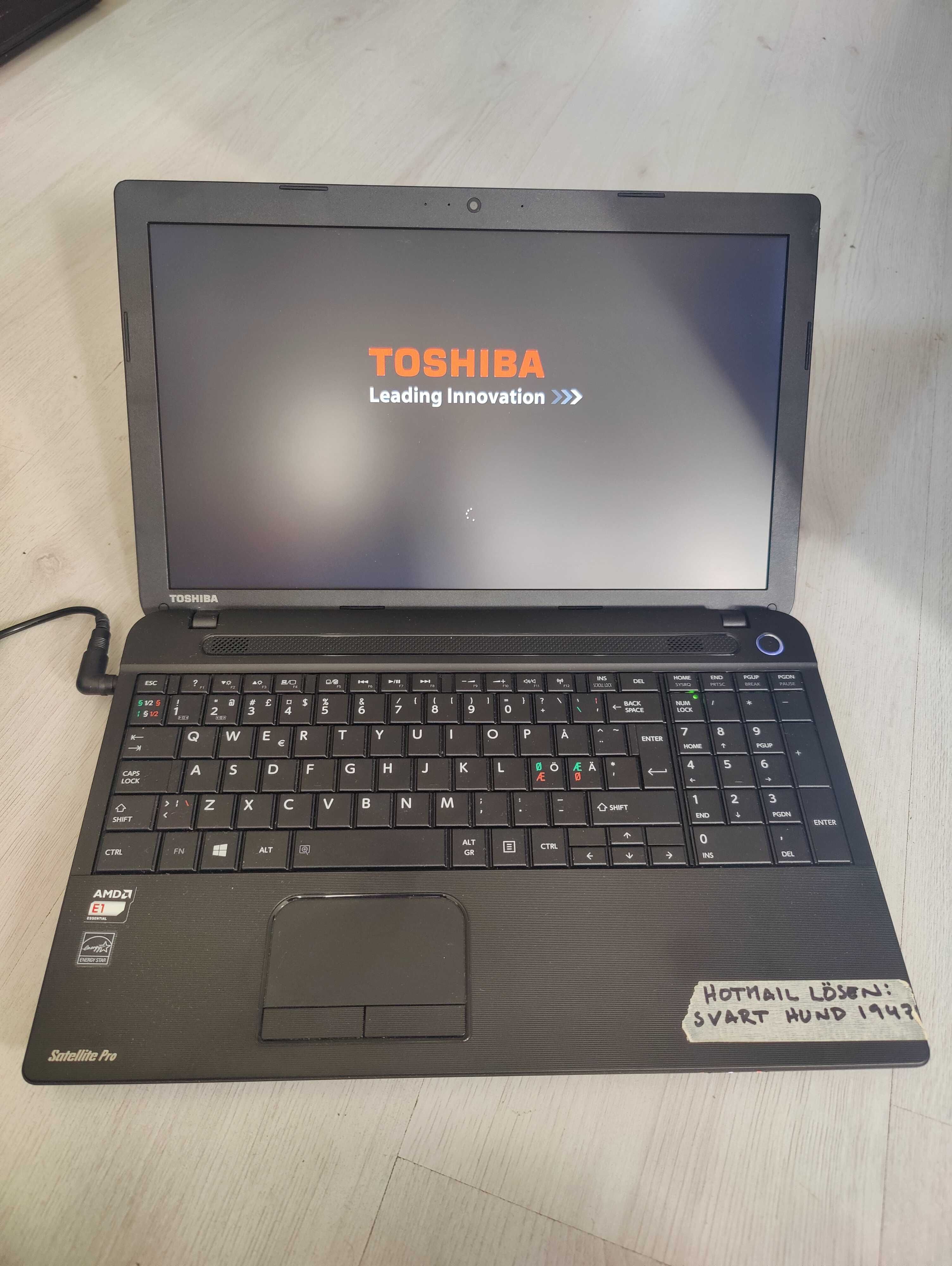 Toshiba c50d без зарядки