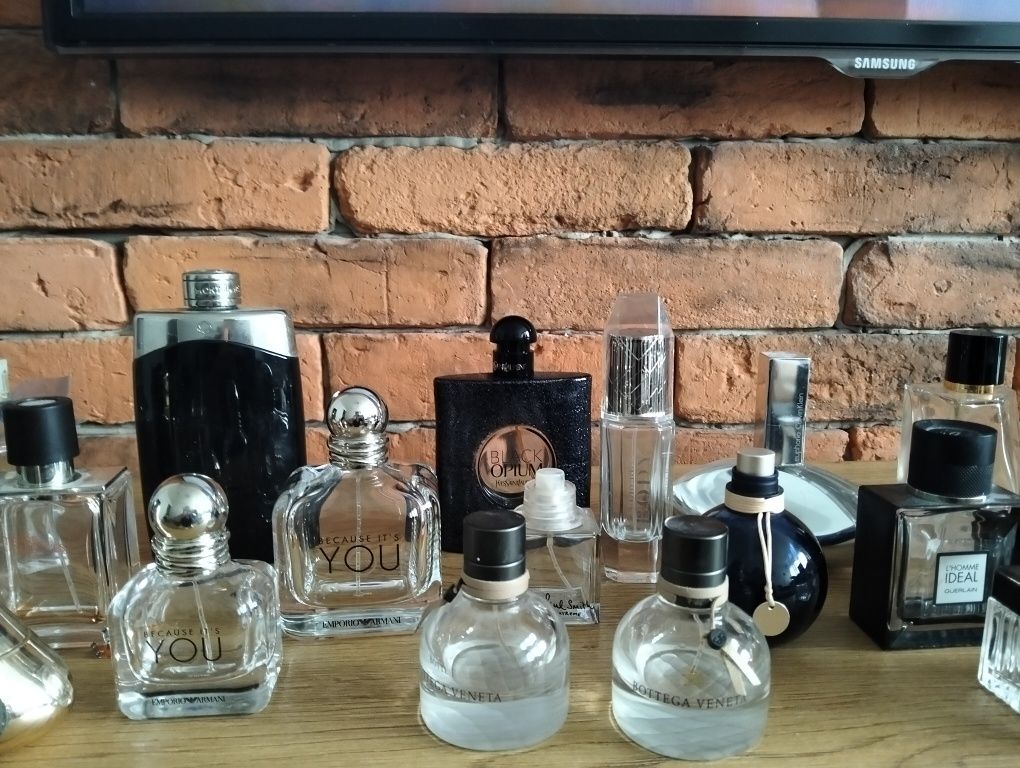 Puste flakony po perfumach