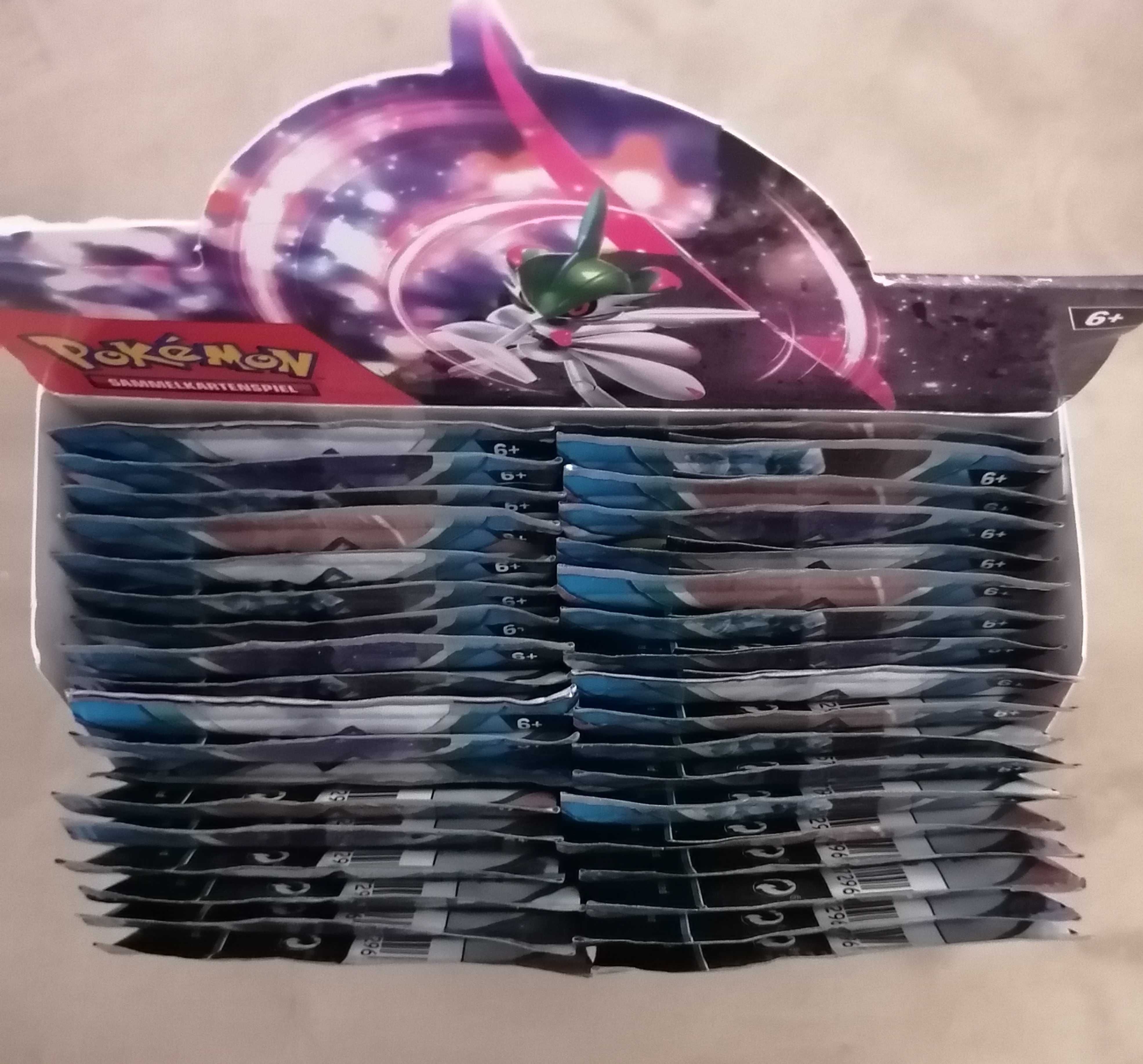 Pokemon Karmesin i Purpur Paradoxrift 36 boosters