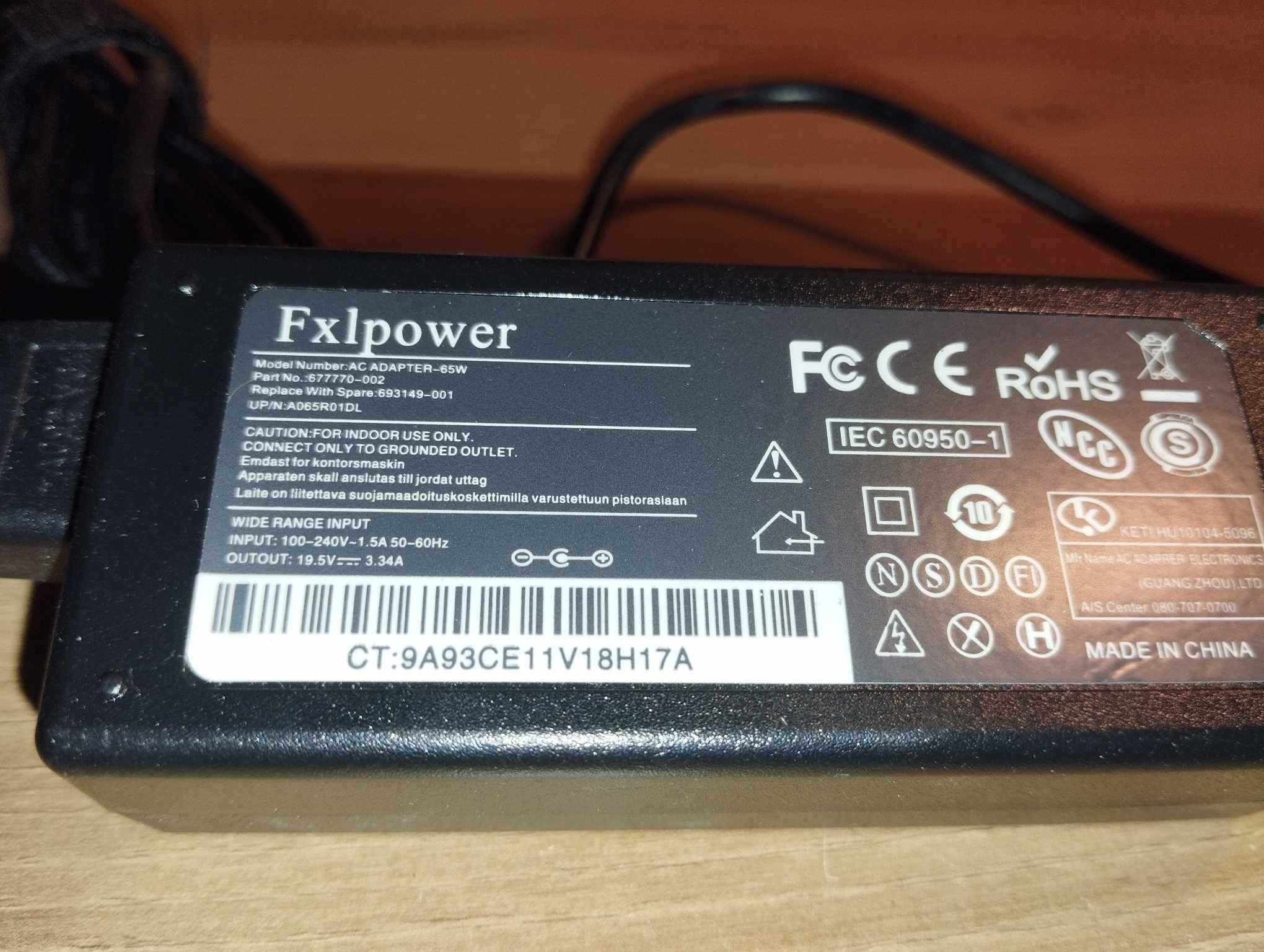 Zasilacz do Laptopa FXLPOWER - 65W