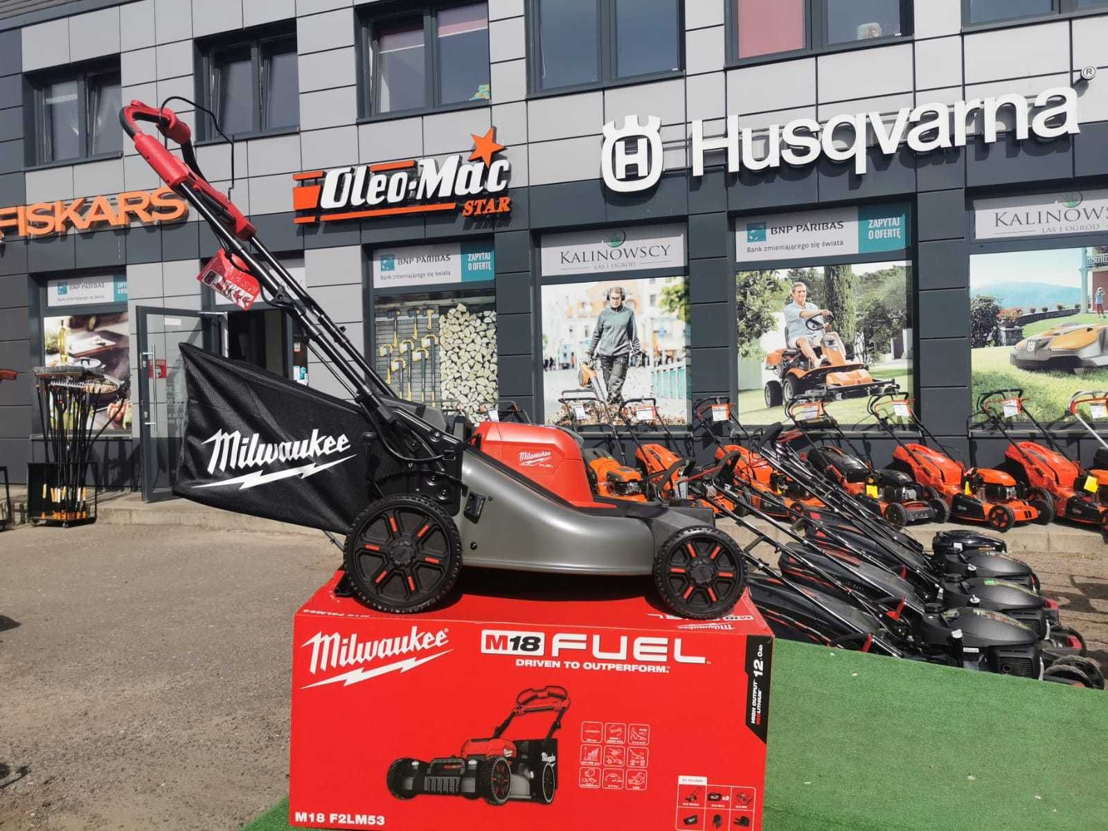 Kosiarka Milwaukee M18 F2LM53-122 sklep Husqvarna, Oleo-Mac raty 0%