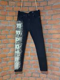 Spodnie Jeansy Custom Czarne