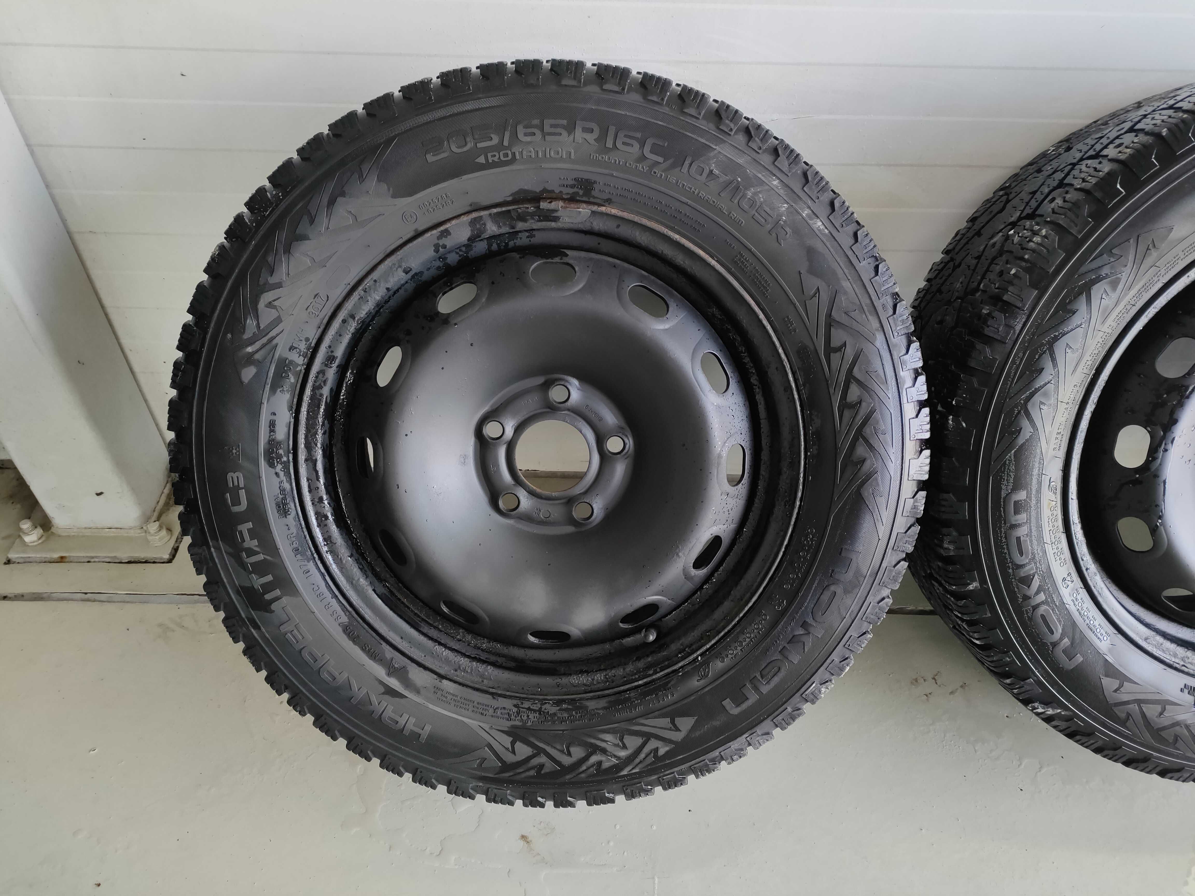 Sprzedam  koła felgi  5x115 Opel Vivaro  205x65 R16C ET50