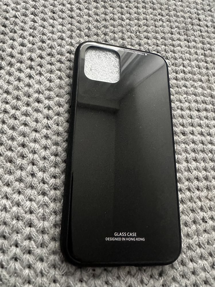 Nowe czarne błyszczące etui Case do iPhone 11