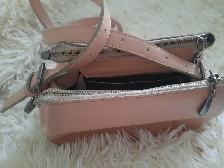 Кожаная  сумочка