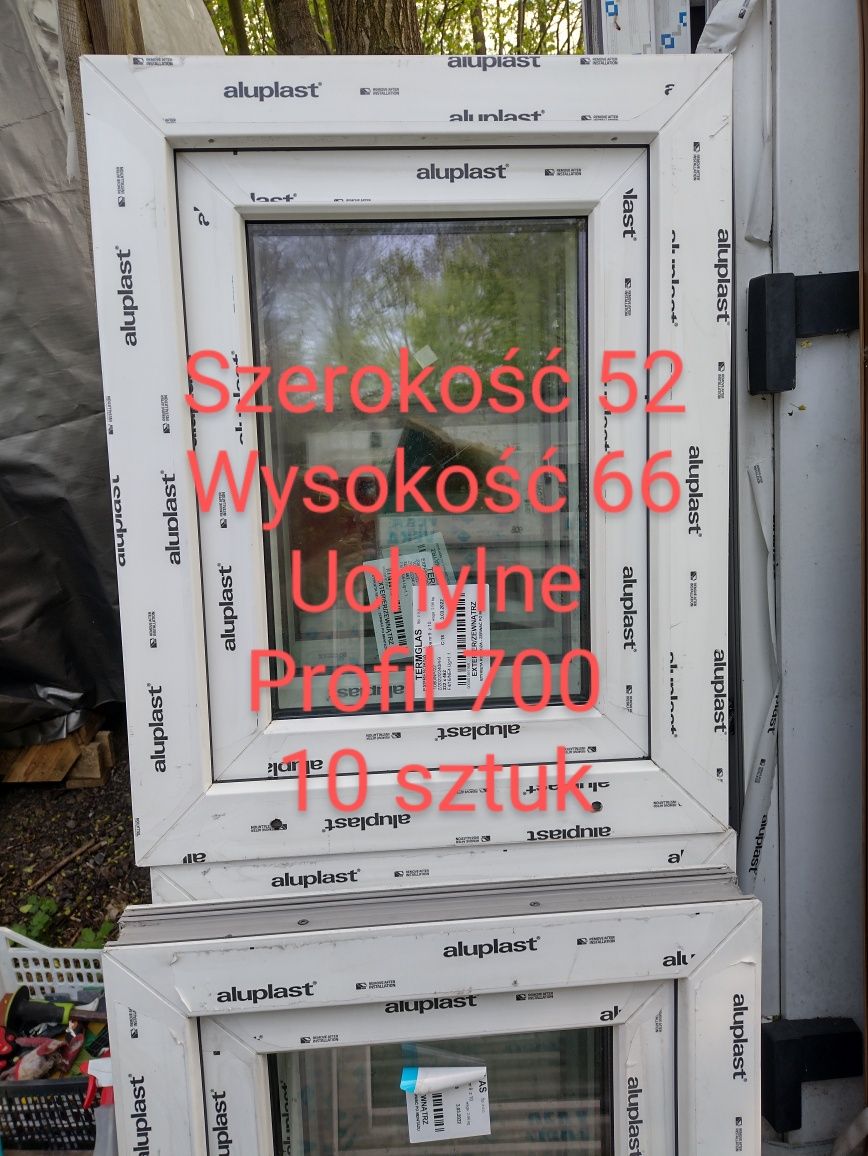 Drzwi tarasowe Veka białe 3szybowe Ruchomy słupek RU