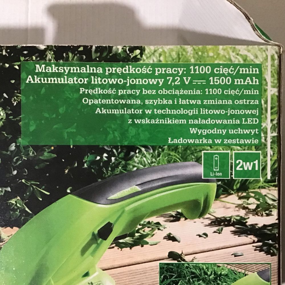 Gardenic Nozyce Nowa podkaszarka do trawy żywopłotu bosch makita parks
