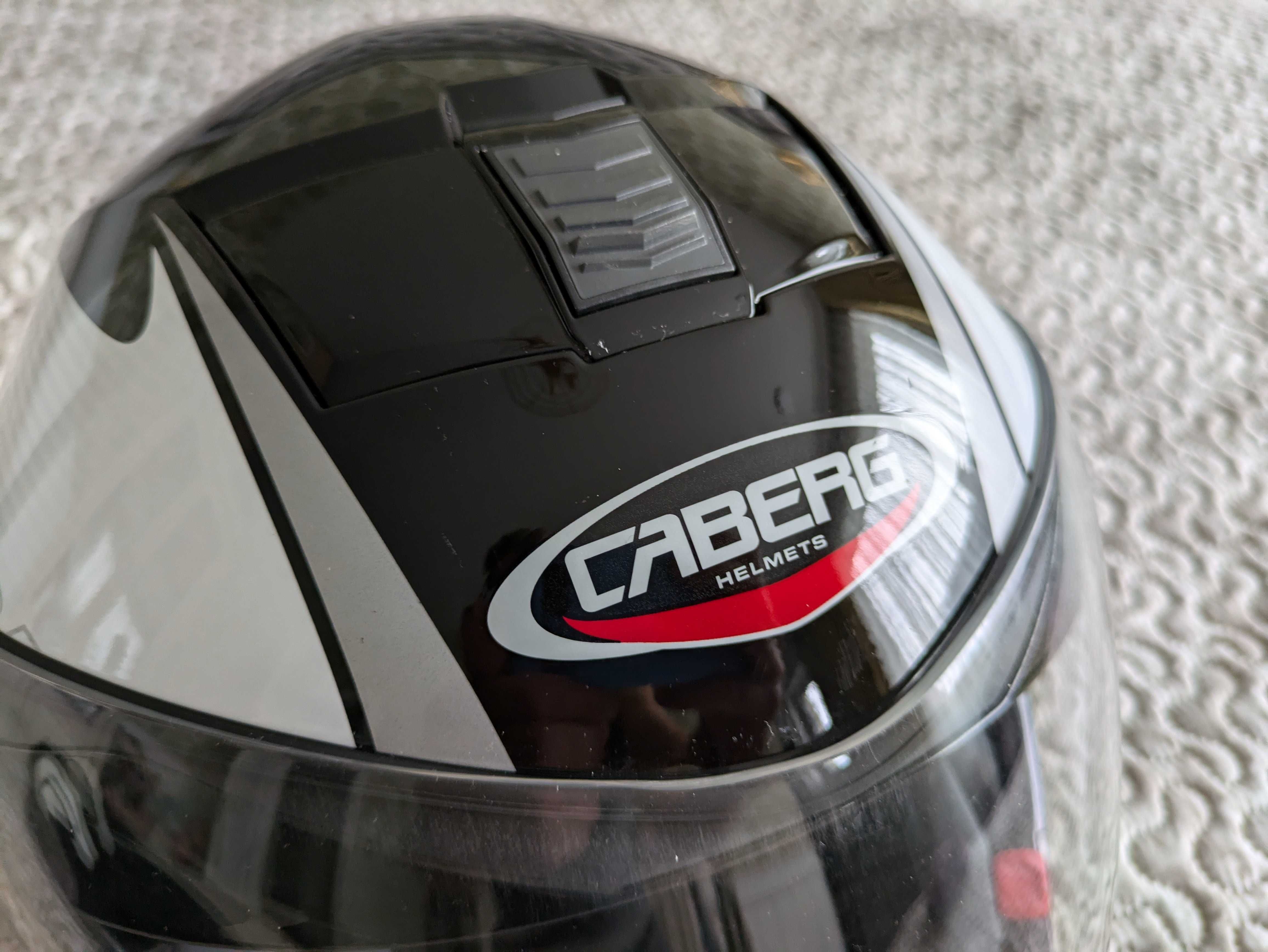 Kask modułowy Caberg HyperX motocyklowy wypinana szczęka rozmiar L