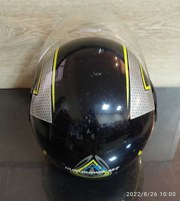 БУ Шлем вело кроссовый, эндуро шолом мотошлем закрытый Kurosava M+T