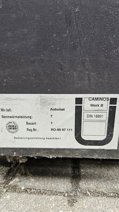 Kominek kaflowy Caminos 7kW