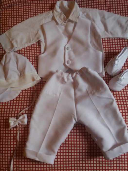 Ubranko do chrztu chrzest rozmiar 62