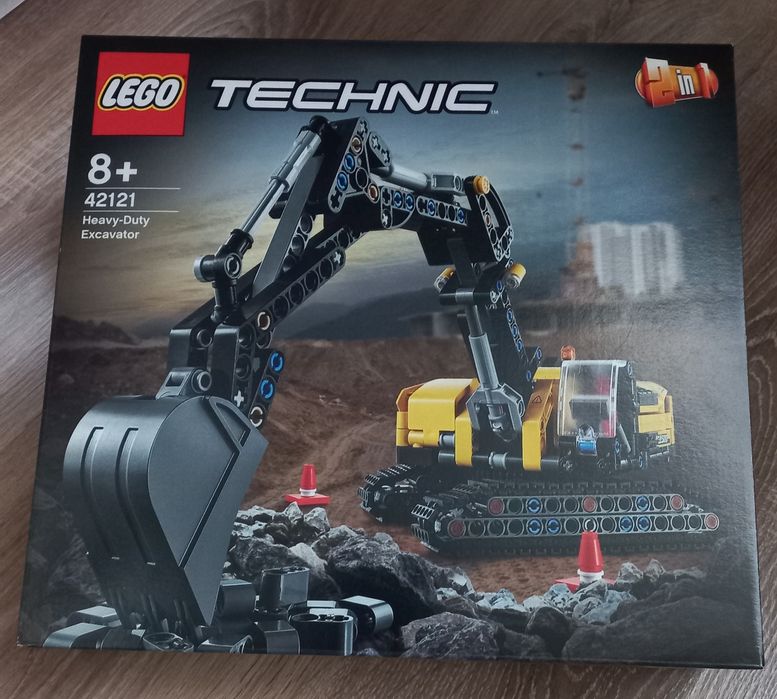Nowy zestaw LEGO Technic 42121  - Wytrzymała koparka