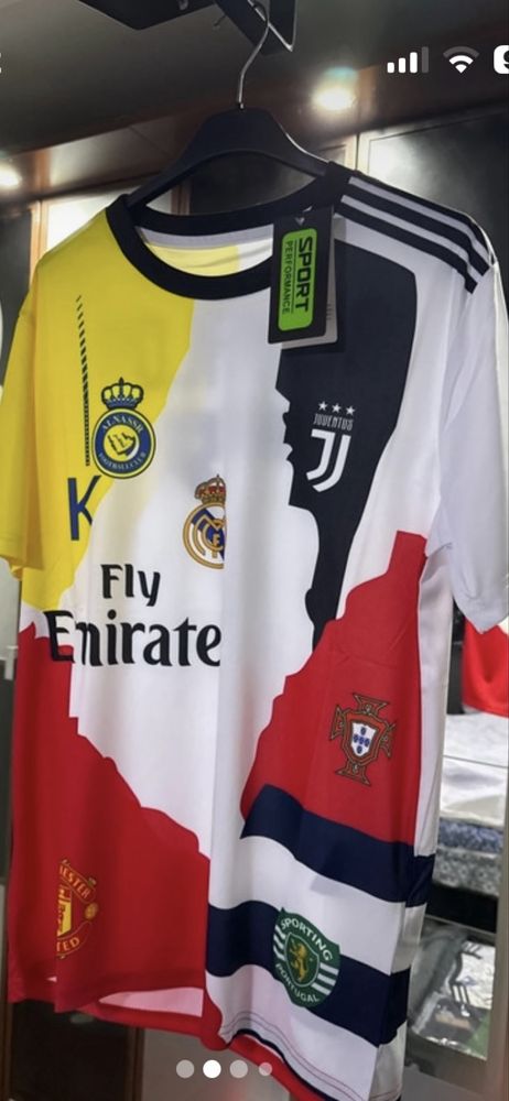 Camisola do cristiano ronaldo cr7 xl