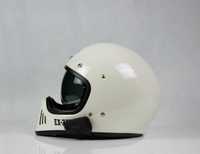 Kask motocyklowy retro vintage - Shoei Ex-Zero (off white)