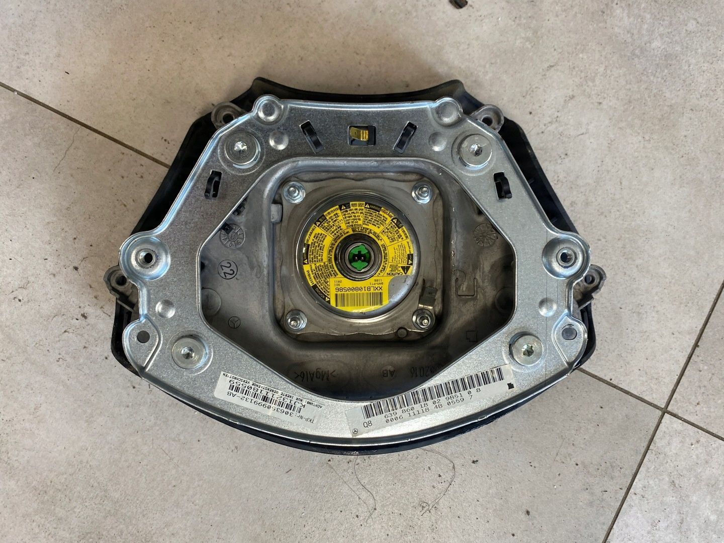 MERCEDES VITO 639 LIFT KONSOLA PODUSZKA PASY SENSOR