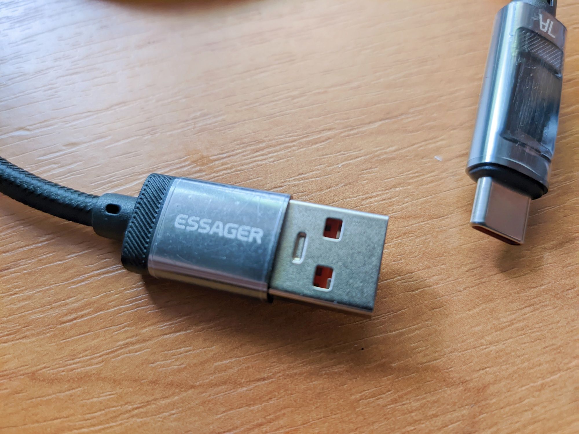 Тестер кабель з дисплеєм 7A USB A to Type C 100W для OnePlus