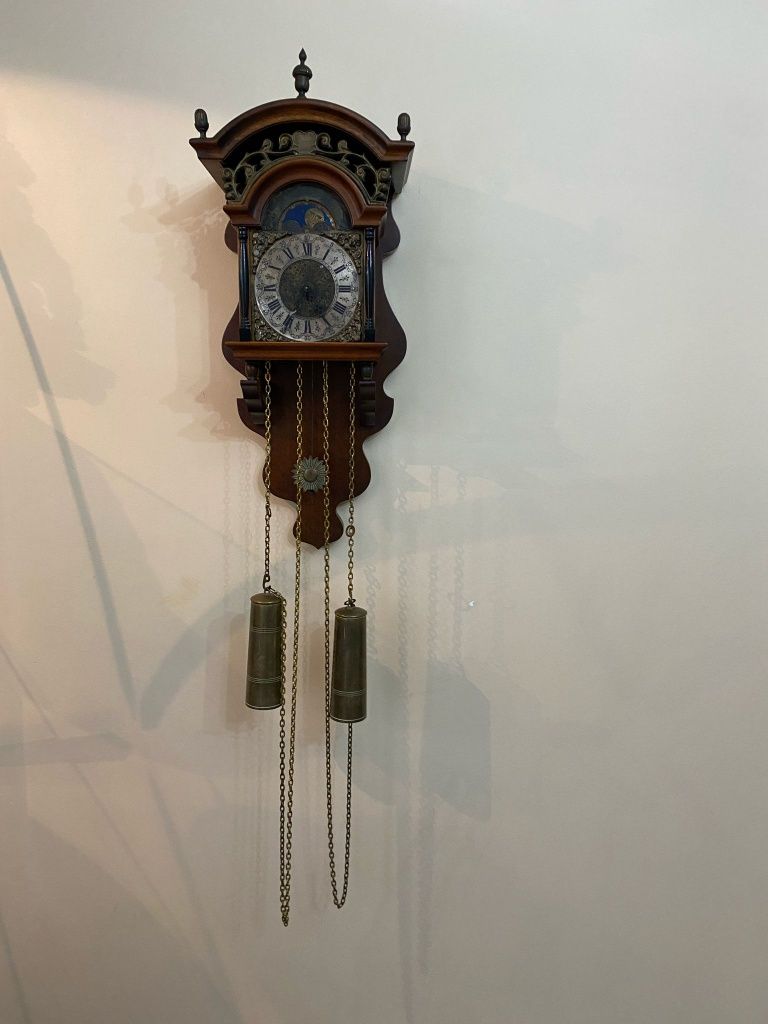 Zegar wiszący holenderski FHS 1971r
