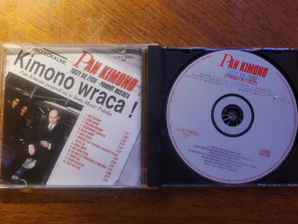 CD Pan Kimono Toczy się życie 1998 Sony/Columbia