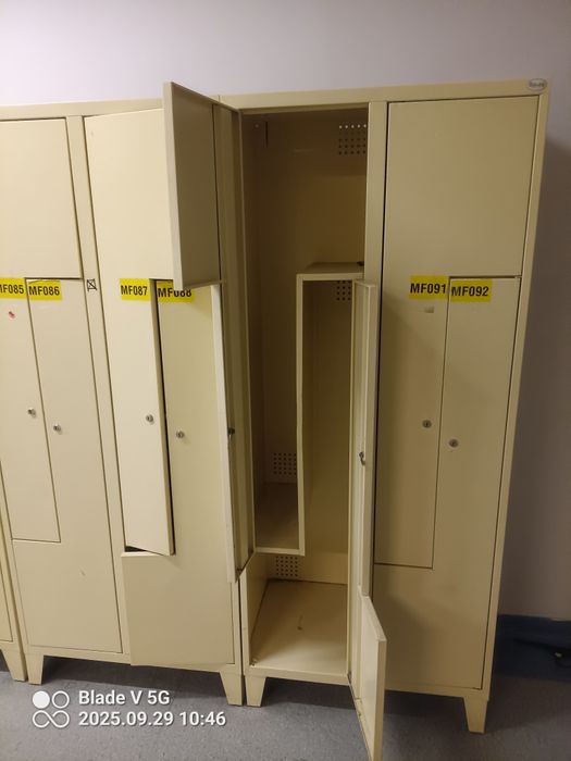 Szafka BHP ubraniowa , pracownicza, metalowa, przemysłowa szafki