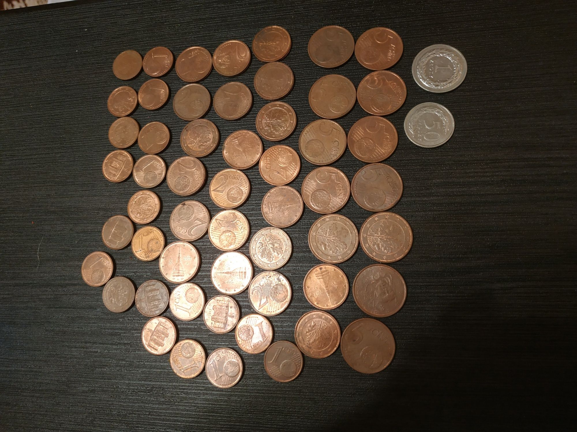 Монетки Euro Cent