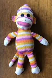 Kolekcjonerska maskotka Sock Monkey firmy Ty małpka skarpetkowa