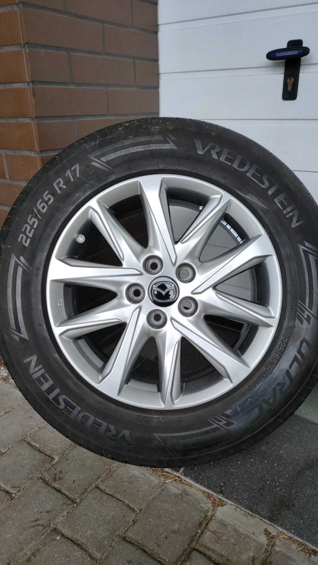 Koła Mazda CX5 17" 5x114,3 Et45 opony letnie 225/65/17 (OL1317)