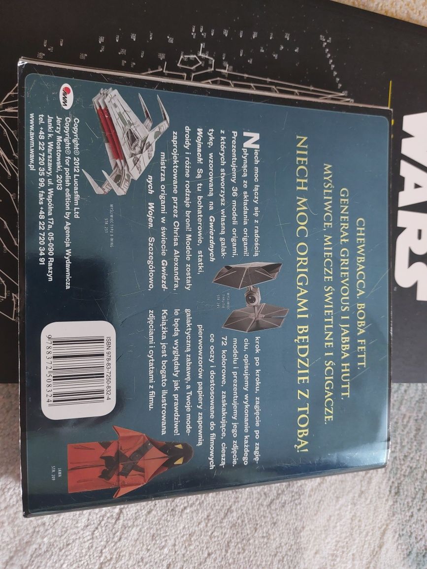 Star wars Połącz kropki nowe plus origami